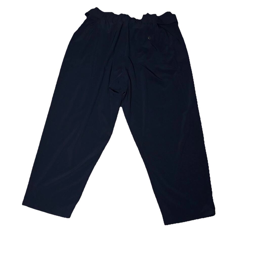 Athleta Skyline Pant II Navy Blue Women's Elastic Tie Waist Pants Size 20 PLUS - Picture 5 of 11